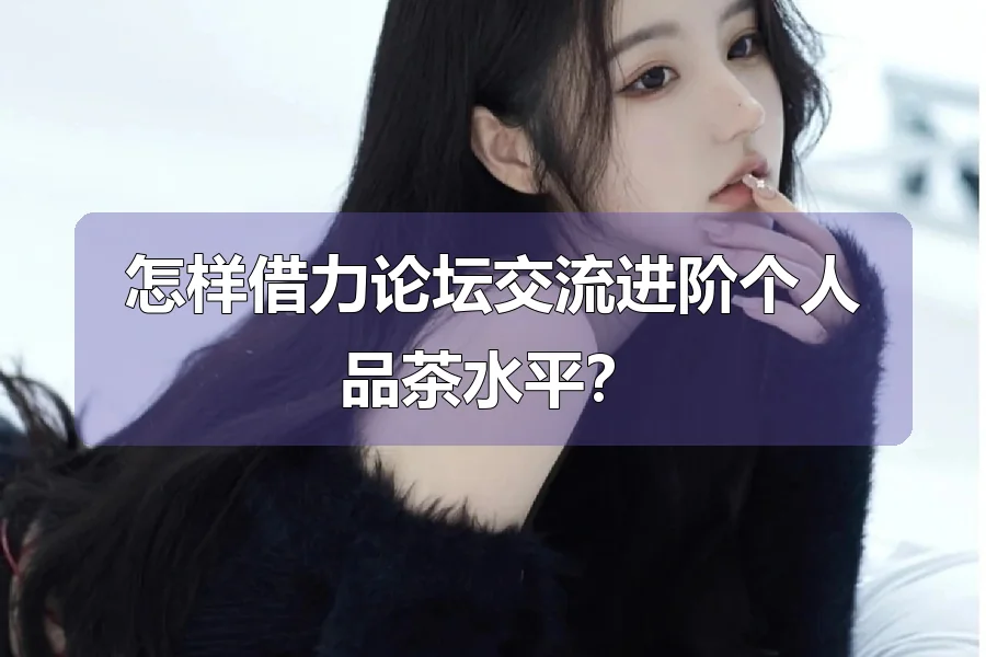 怎样借力论坛交流进阶个人品茶水平？